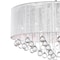 Cwi Lighting Water Drop 9 Light Drum Shade Chandelier With Chrome Finish 5006P22C-R(W) - alternate 4